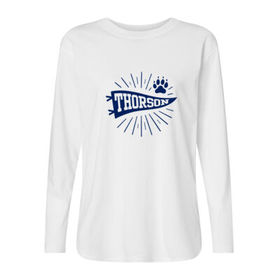 Adult/ Ladies - Thorson Starburst Pennant (Navy) - Jersey long sleeve shirt Thumbnail