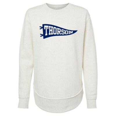 Adult/ Ladies - Thorson Single Pennant (Navy) - Fleeve crewneck Thumbnail