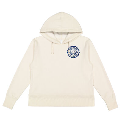 Adult/ Ladies - Thorson Classic Crest (Navy) - Vintage Wash hoodie Thumbnail